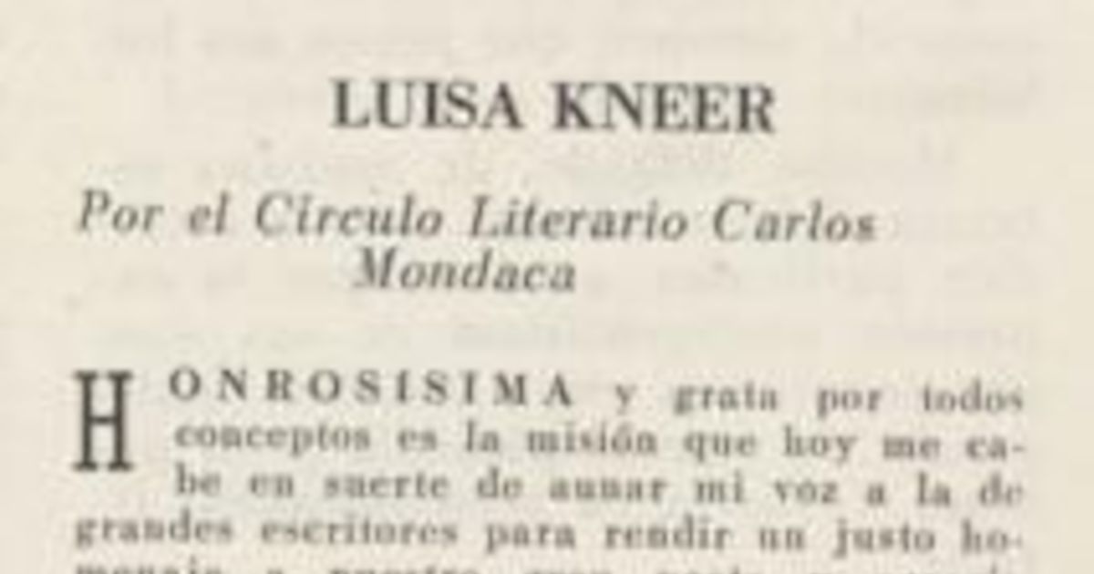 Por el Círculo Literario Carlos Mondaca : homenaje a Carlos Mondaca Cortés