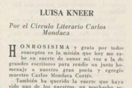 Por el Círculo Literario Carlos Mondaca : homenaje a Carlos Mondaca Cortés