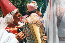 Baile de turbantes en la Fiesta de la Virgen de Andacollo, diciembre, 1996