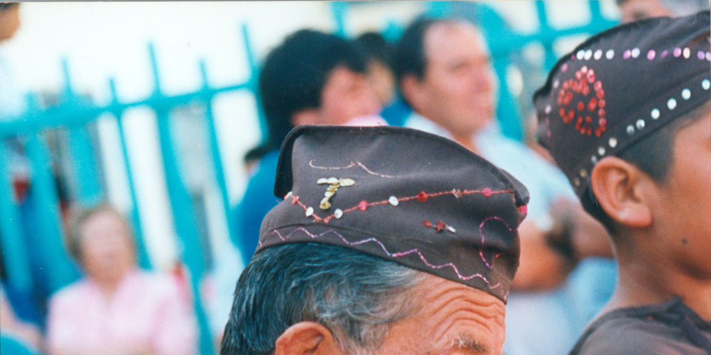 Chino en la Fiesta de la Virgen de Andacollo, diciembre, 1995