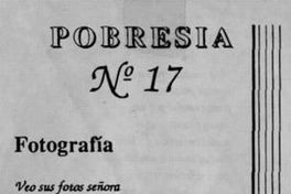 Pobresía : n° 17