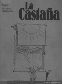 La Castaña : poesía, gráfica, humor : año 5, n° 7, primavera 1987