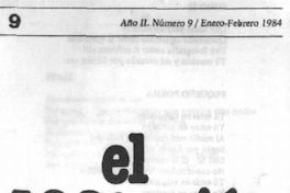 El 100topiés : año 2, n° 9, enero-febrero 1984