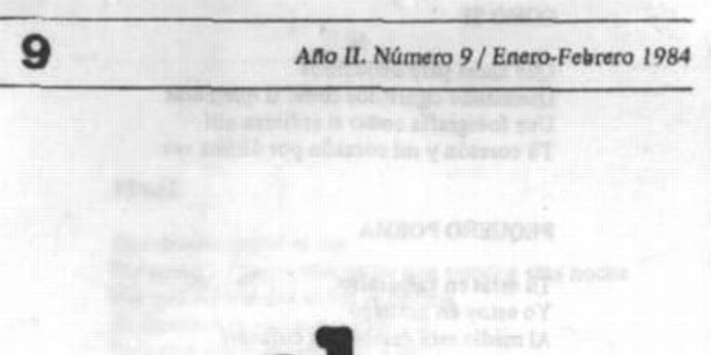 El 100topiés : año 2, n° 9, enero-febrero 1984