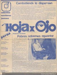 Hoja x ojo : n° 1, octubre 1983