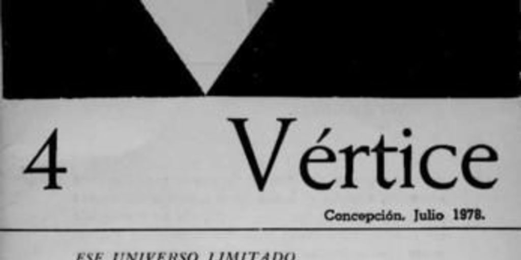 Vértice : 4, julio 1978