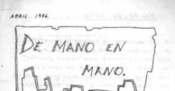 De mano en mano : poetario tríptico