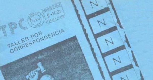 Taller por correspondencia presenta : n° 3, julio-agosto 1984