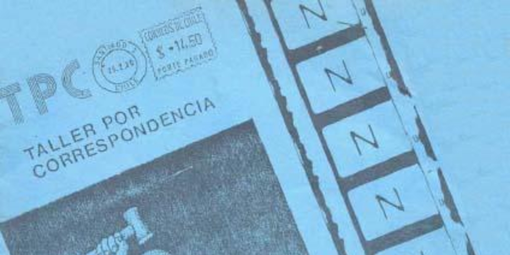 Taller por correspondencia presenta : n° 3, julio-agosto 1984