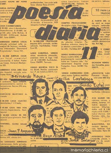 Poesía diaria : n° 11, mayo-agosto 1990