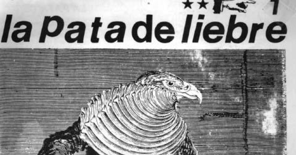 La Pata de liebre : revista de poesía : año 1, n°1, septiembre 1986