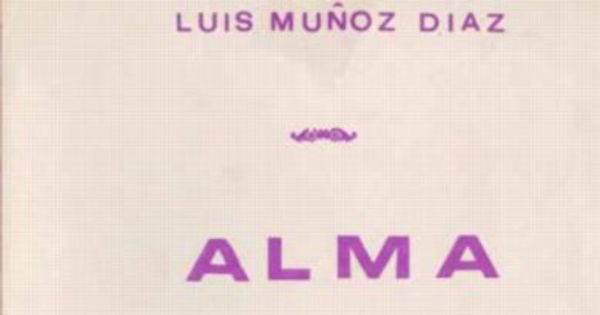 Alma : poemas.