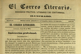 El Correo Literario: año 1, nº3, 24 de julio de 1864