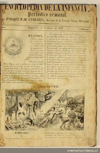 Enciclopedia de la infancia. Año 1, número 1 (6 de junio de 1857) - número 32 (2 de enero de 1858)