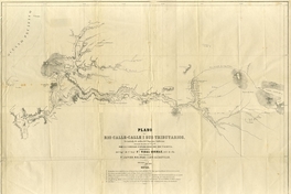 Plano del Río Calle-Calle i sus tributarios [mapa] : levantado de orden del Supremo Gobierno durante los años de 67 a 69, por la Comisión Esploradora del Río Valdivia, compuesta del Cap[it]án de Cta Grado. Fco. Vidal Gormáz, ..., i de los Tenientes 2dos. Fco. Javier Molinas i Luis A. Castillo