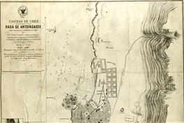 Rada de Antofagasta [mapa] : Costas de Chile