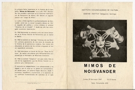 Programa Instituto Chileno-Alemán de Cultura, 1967