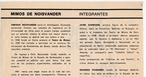 Mimos de Noisvander