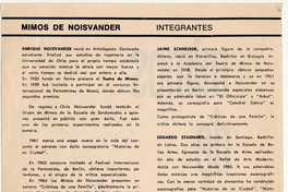 Mimos de Noisvander