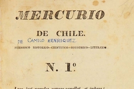 El Mercurio de Chile: n° 1-25, enero de 1822 a abril 1823