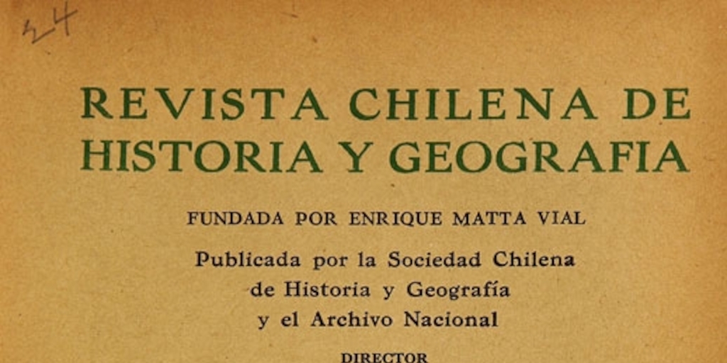 Revista chilena de historia y geografía: tomo LXXXII, n° 90, enero-junio de 1937