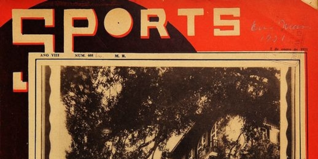 Los Sports: enero- marzo de 1931