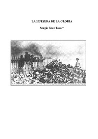 La Huesera de la Gloria" por Sergio Grez Toso