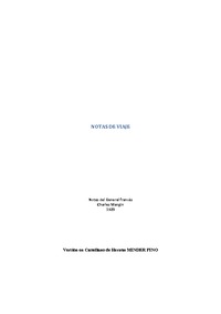Notas del General francés Charles Mangin, 1923. Versión en Castellano de Hernán Minder Pino.