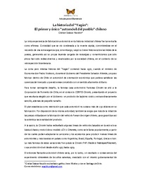 "La historia del 'Yagán...