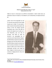 "Abelardo Silva Márquez...