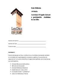 Guía 4° Medio