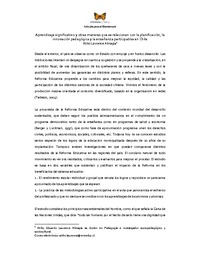 "Aprendizaje significativo y...