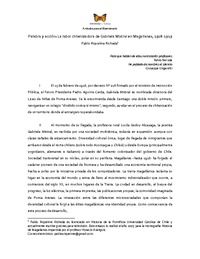 "Palabra y acción: La labor...