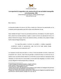 "Los espacios de...