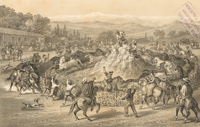 La trilla, Chile ilustrado (1872). La trilla, Chile ilustrado (1872).