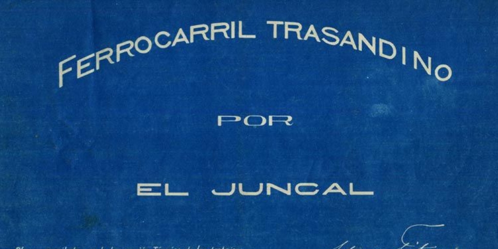 Ferrocarril trasandino por El Juncal [material cartográfico] planos recopilados por la Inspección Técnica de los trabajos