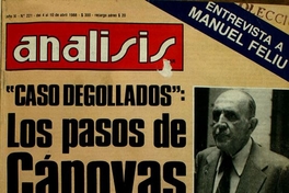 Análisis: no. 221-233, abril a junio de 1988