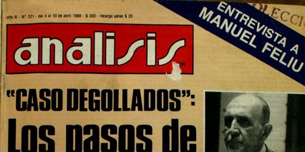 Análisis: no. 221-233, abril a junio de 1988