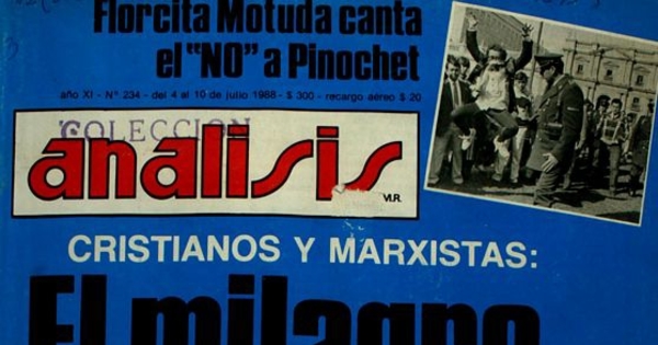 Análisis: no. 234-246, julio a septiembre de 1988