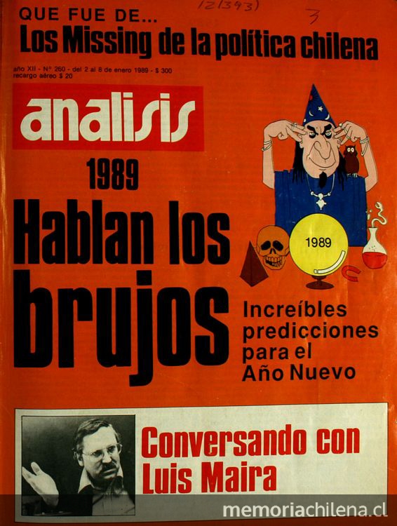 Análisis: no. 260-272, enero a marzo de 1989