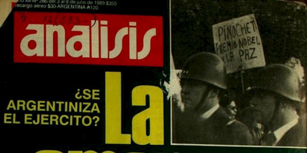 Análisis: no. 286-298, julio a septiembre de 1989