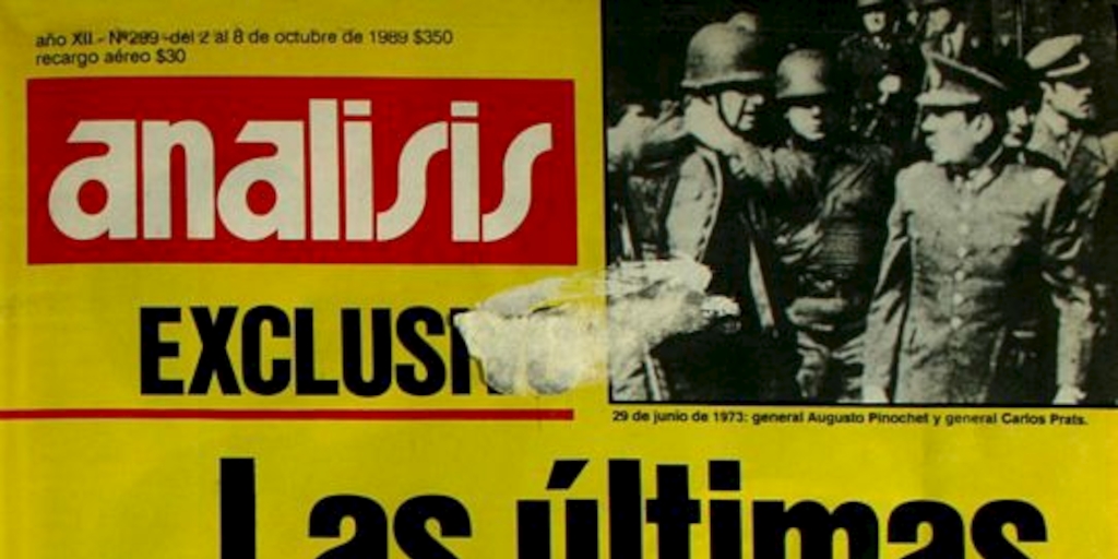 Análisis: no. 299-311, octubre a diciembre de 1989