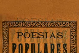 Poesías populares