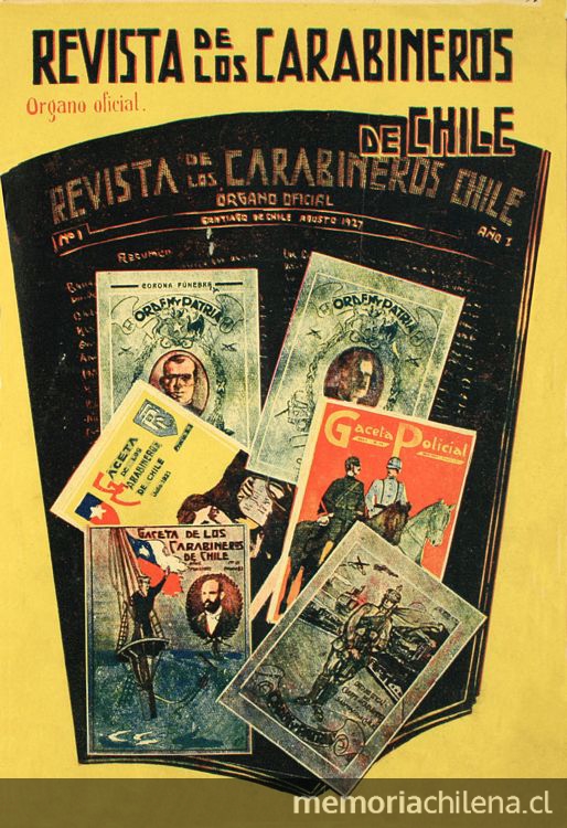 Revista Carabineros de Chile: n° 1, 15 de agosto de 1927