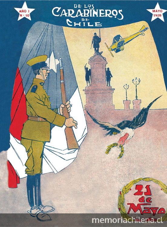 Revista de los Carabineros de Chile: n° 10, 15 de mayo de 1928