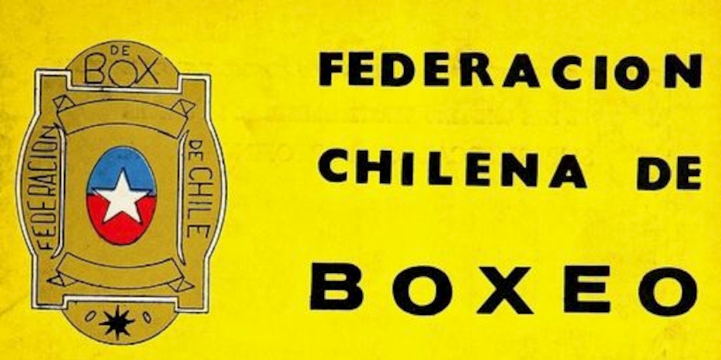 Federación Chilena de Boxeo: n° 3, septiembre 1972
