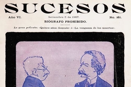 Sucesos: n° 261-277, 5 de septiembre a 26 de diciembre de 1907