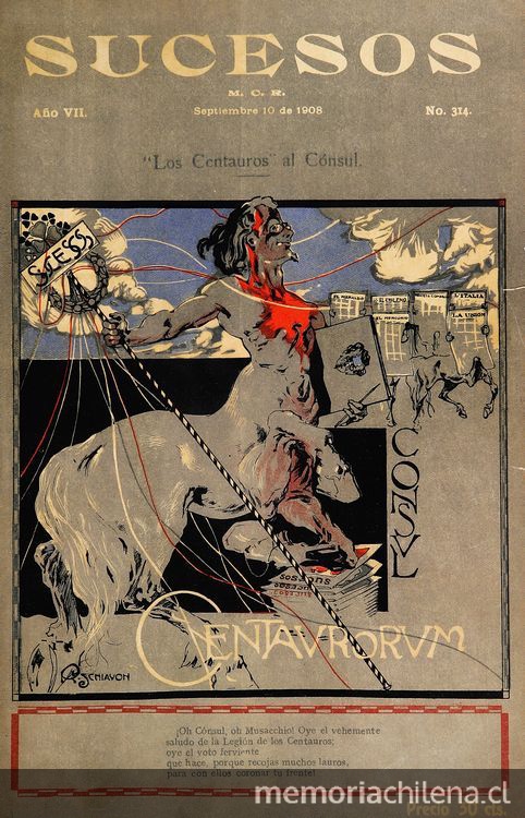 Sucesos: n° 314-330, 10 de septiembre a 31 de diciembre de 1908