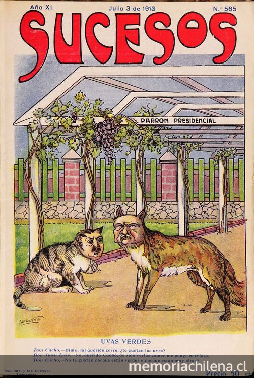 Sucesos: año 11-12, n° 565-577, 3 de julio a 25 de septiembre de 1913