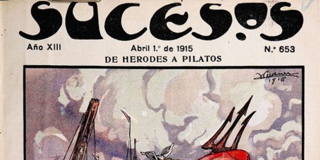 Sucesos: n° 653-665, 1 de abril a 24 de junio de 1915